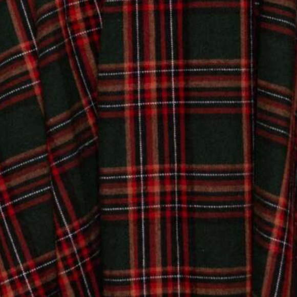 Sophia Dress in Evergreen Plaid - Picture 3 of 5